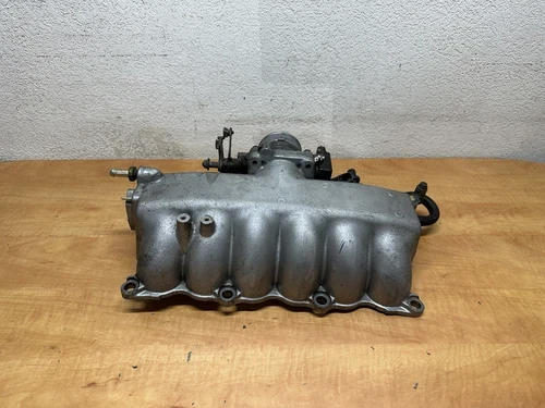 Nissan Skyline R33 Gtst RB25DET Upper & Throttle Body Used OEM Intake Manifold