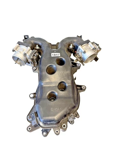 2016-2020 Infiniti Q50 3.0L Upper Used OEM Intake Manifold with Throttle Bodies - IM-OEM-20250930-03475