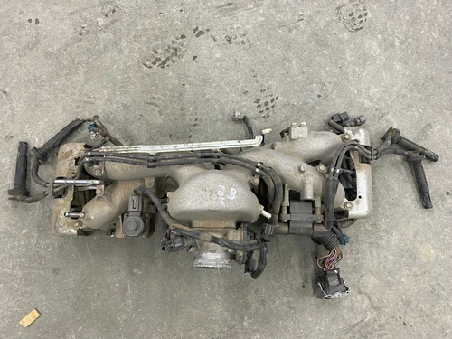 2009 Subaru Forester Throttle Body Wiring 2.5L Used OEM Intake Manifold
