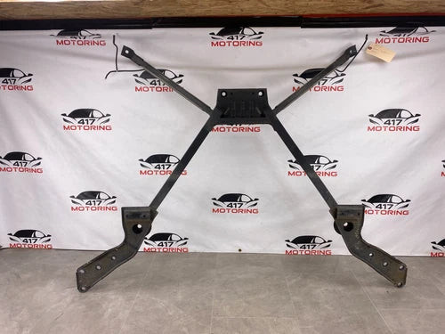 2015 Jaguar F-Type R 5.0L Rear Subframe Crossmember Brace OEM 9711 used OEM subframe bracket and support