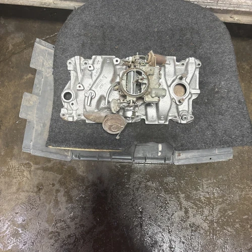 1973 Chevrolet Sbc 2 Bbl Cast Iron 3997773 Vtg Used OEM Intake Manifold