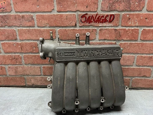 1991 99 Stealth VR4 Twin Turbo Upper Plenum - IM-OEM-20250930-03852 Used OEM Intake Manifold 3000GT