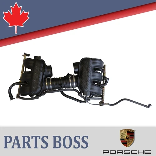 2000-2004 Porsche 2001 2002 2003 Used OEM Intake Manifold with Fuel Railings Injectors