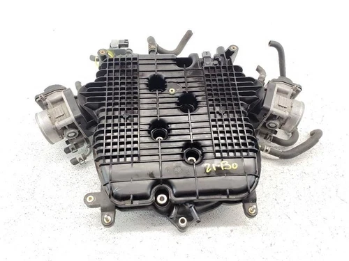 2008-2013 Infiniti G37 Upper Used OEM Intake Manifold with Throttle Bodies - IM-OEM-20250930-04131 14010-EY02A