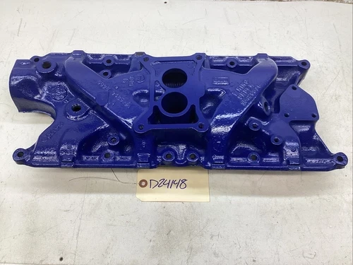 1966-1967 Ford 289 Ci Sbf 2BBL Date-6E19 Used OEM Intake Manifold C6OE-9425-A