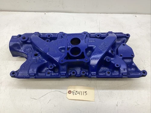 1966-1967 Ford 289 Ci Sbf 2 Barrel Date 6E31 Used OEM Intake Manifold C6OE-9425-A
