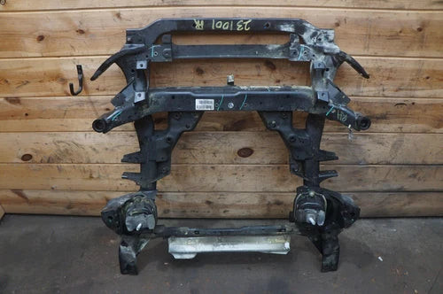 Rear Suspension Subframe Cradle Crossmember OEM 33316863816 BMW X5M E70 2010-13 used OEM rear subframe and crossmember