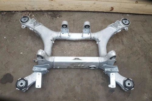 Rear Subframe Cradle Crossmember 33316861096 OEM BMW 750i 740i G11 G12 2016-18 used OEM rear subframe and crossmember