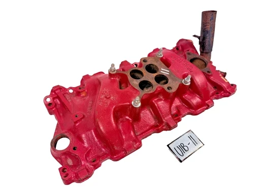 1956 Chevrolet 3837109 4BBL Date Sbc 265 V8 Used OEM Intake Manifold U1B-11