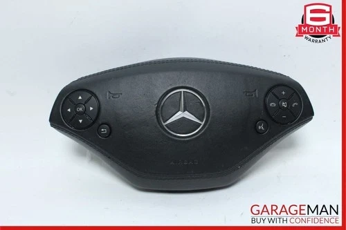 2010-2014 Mercedes-Benz Mercedes W221 S550 Cl600 Cl550 Steering Wheel Black Used OEM Airbag