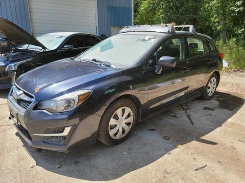 2014-2017 Subaru Xv Crosstrek Driver Roof Curtain Used OEM Airbag