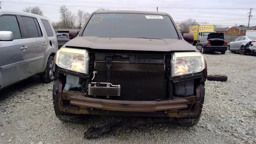 2014 Right Curtain Fits: 2014 Honda Pilot Front Passenger Roof Right Gra Used OEM Airbag