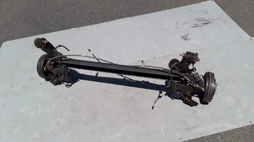 2019 MITSUBISHI MIRAGE REAR SUSPENSION CROSSMEMBER SUBFRAME & WHEEL HUB OEM used OEM wheel hub