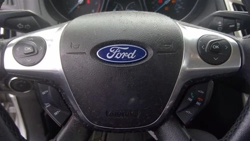 2012 Steering Wheel Fits: 2012 Ford Focus Driver Wheel W/Sync Bluetooth Used OEM Airbag