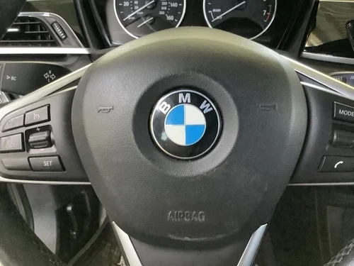 2017 Steering Wheel Fits: 2017 BMW X1 Front Driver Wheel 3 Spoke Flat Bo Used OEM Airbag
