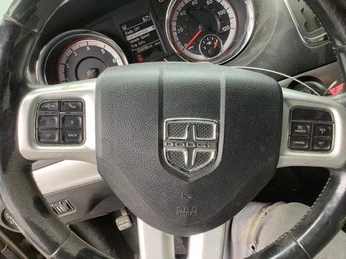 2019 Steering Wheel Fits: 2019 Dodge Caravan Front Driver Wheel Chrome L Used OEM Airbag
