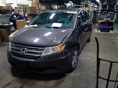 2011-2013 Honda Odyssey Driver Roof Curtain Used OEM Airbag