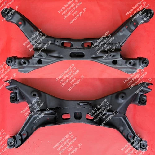 2006-2011 Saab 9-3 Sedan FWD Rear Crossmember Suspension Subframe OEM used OEM rear subframe and crossmember