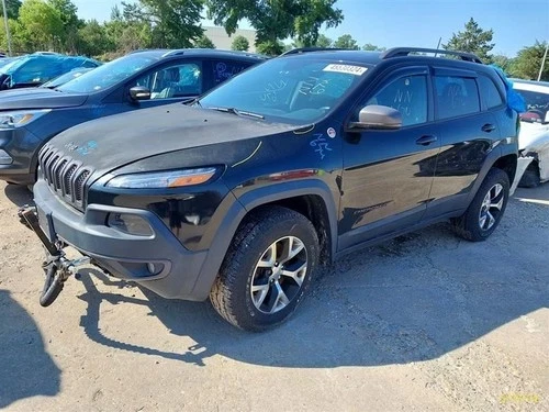 2014-2018 Jeep Cherokee Passenger Roof Curtain Used OEM Airbag