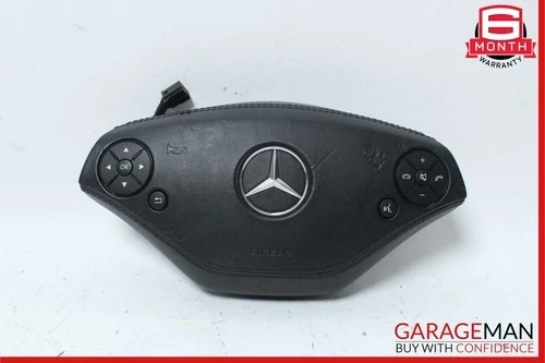 2010-2014 Mercedes-Benz CL550 Driver Steering Wheel Black Used OEM Airbag