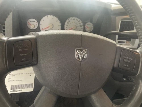 2009 Dodge Ram 2500 Driver Steering Wheel Used OEM Airbag