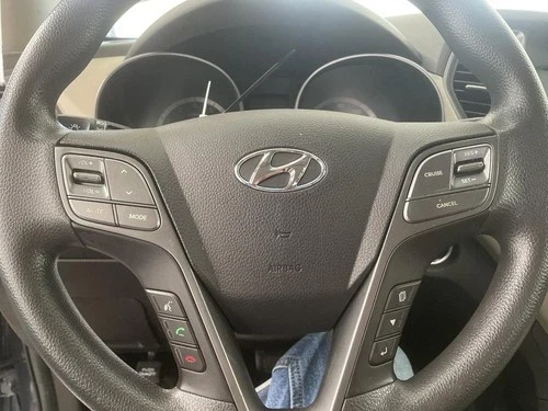 2018 Hyundai Santa Fe Swb Sport Driver Steering Wheel Used OEM Airbag