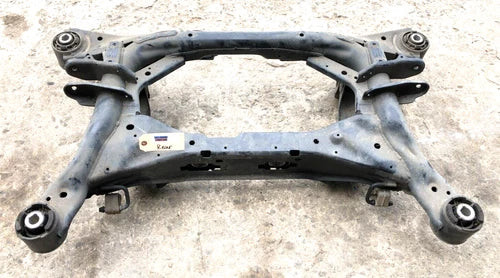 2017-2020 JAGUAR F-PACE 3.0 AWD REAR SUSPENSION SUBFRAME CROSSMEMBER OEM. used OEM rear subframe and crossmember