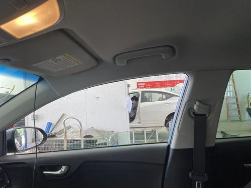 2019 Kia Rio Sedan Passenger Roof Curtain Used OEM Airbag