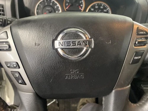 2015 Nissan Titan Driver Steering Wheel Used OEM Airbag