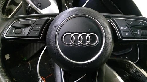 2017 Audi A4 3 Spoke Driver Steering Wheel Used OEM Airbag