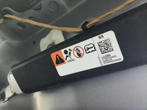 2015 Chevrolet Trax Driver Roof Curtain Used OEM Airbag