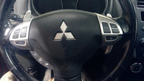 2011-2012 Mitsubishi Outlander Sport Driver Steering Wheel Used OEM Airbag