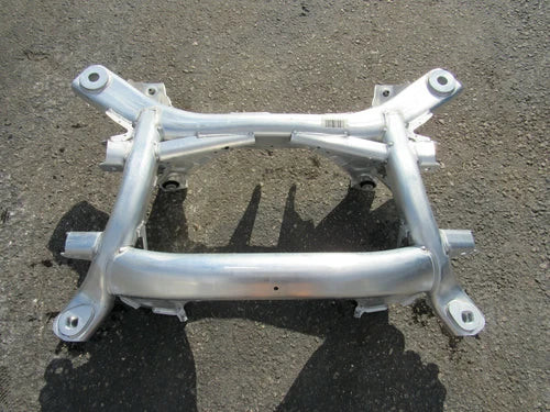 2012-2019 BMW F10 M5 F06 F12 F13 M6 S63N REAR AXLE CARRIER SUBFRAME OEM 17837 used OEM rear subframe and crossmember