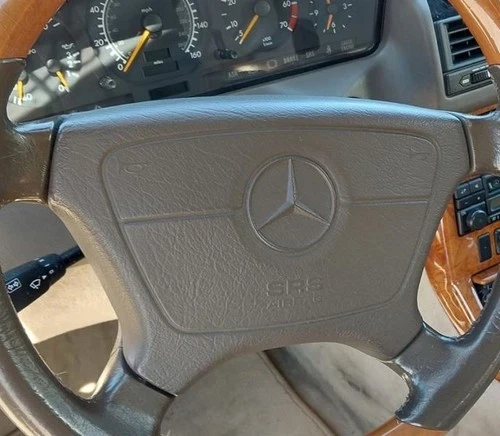 1996-1998 Mercedes-Benz S-Class Driver Steering Wheel Type 129 Used OEM Airbag