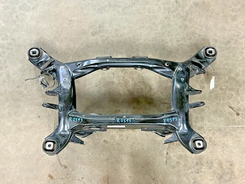 ⭐2018-2024 BMW X3 XDRIVE AWD REAR SUSPENSION SUBFRAME CROSSMEMBER OEM LOT2593 used OEM rear subframe and crossmember