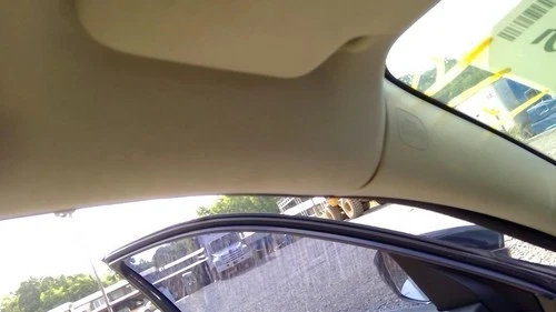 2016 Honda Civic Driver Roof Curtain Used OEM Airbag