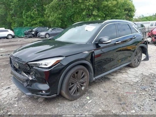 2019-2024 Infiniti QX50 Passenger Roof Curtain Used OEM Airbag