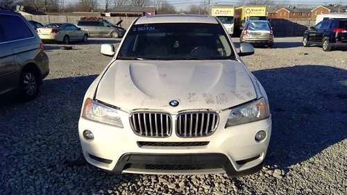 2011 BMW X3 Passenger Roof Curtain Used OEM Airbag