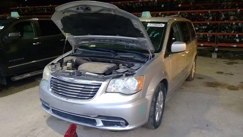 2012 Chrysler Town & Country Driver Roof Curtain Used OEM Airbag