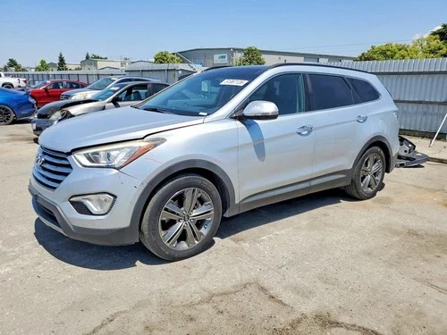 2015 Hyundai Santa Fe Driver Knee LWB, 3.3L Used OEM Airbag