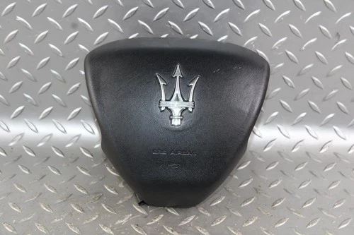 2014-2020 Maserati Ghibli Driver Steering Wheel Black Used OEM Airbag
