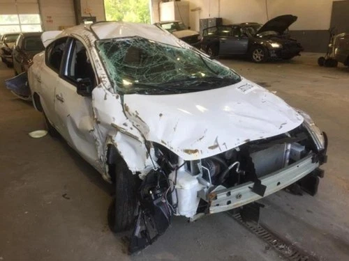 2014 Nissan Versa Driver Roof Curtain Used OEM Airbag