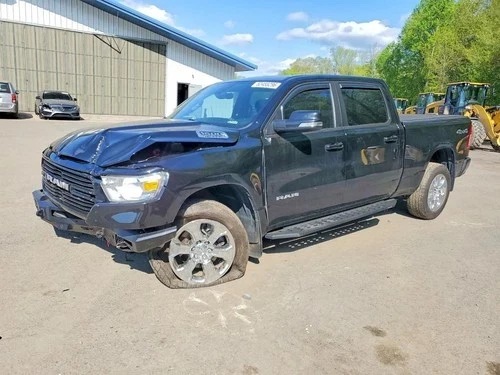 2019-2025 RAM 1500 Driver Roof Curtain Pickup, Crew Cab, 4 Door Used OEM Airbag