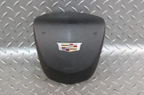 2015-2016 Cadillac Escalade Driver Steering Wheel Black Used OEM Airbag