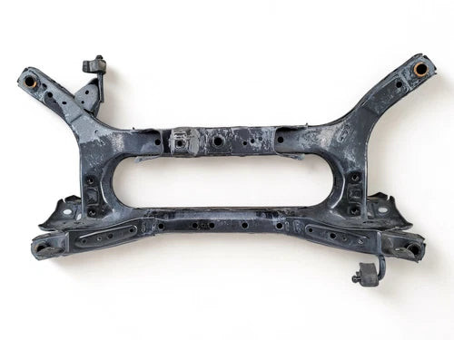 Toyota Prius 17-21 Rear Subframe Crossmember 51206-47012, D006, OEM, 2017, 2018, used OEM rear subframe and crossmember