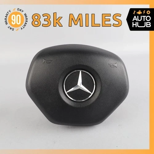 2012-2017 Mercedes-Benz C250 Driver Steering Wheel Used OEM Airbag