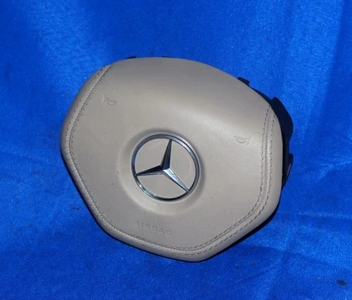 2012-2014 Mercedes-Benz CLS550 Driver Steering Wheel Beige Used OEM Airbag