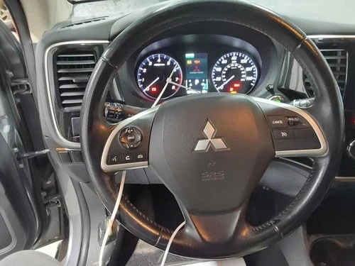 2014-2015 Mitsubishi Outlander Driver Steering Wheel Used OEM Airbag