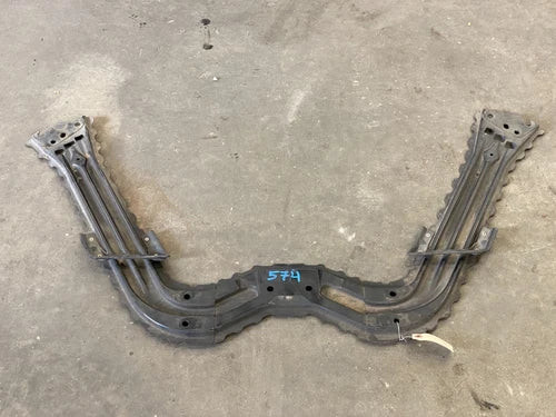 09-17 INFINITI FX35 FX37 REAR SUBFRAME SUPPORT BRACKET BRACE OEM LOT574 used OEM subframe bracket and support