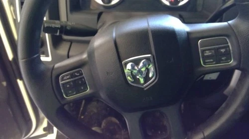 2014 RAM 2500 Driver Steering Wheel Classic Style Pickup 5 Lug Used OEM Airbag